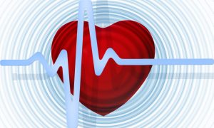 Heart Disease and Gum Disease: Heart beat graphic