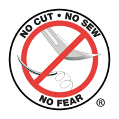 No cutting, no sutures, no fear