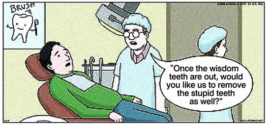 Wisdom teeth comic