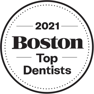 2021 Boston Top Dentist award