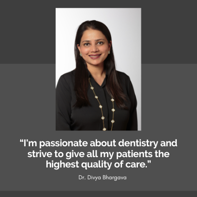 I'm passionate about dentistry and strive to give all my patients the highest quality of care.