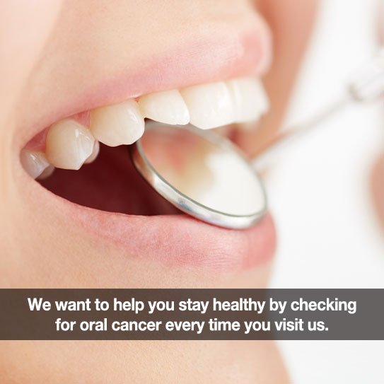 Close up of a dental tooth in a woman's mouth 